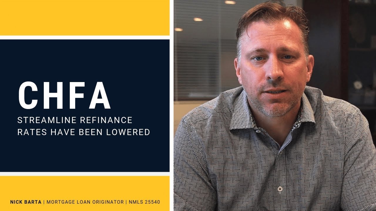 CHFA Lowered the Interest Rates on their Streamline Refinance!