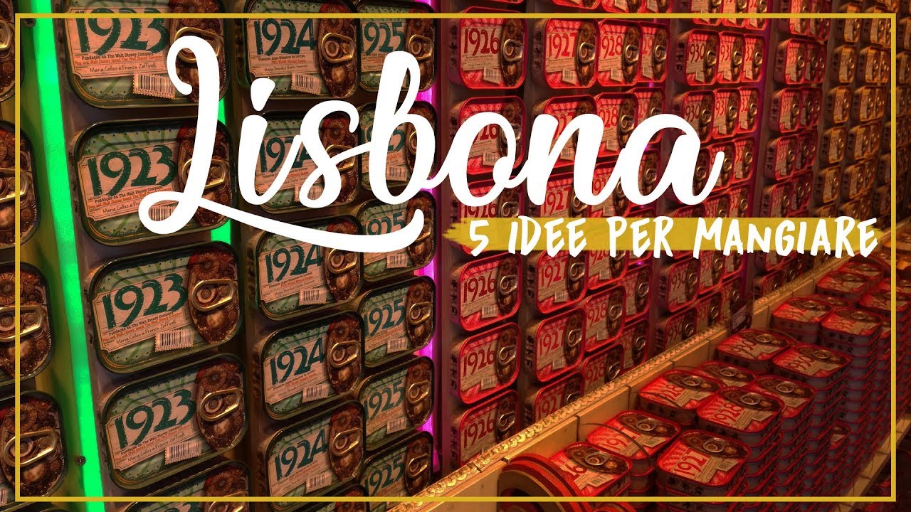LISBONA: 5 DRITTE IN FATTO DI CIBO (ENG SUB) | Travel Duo