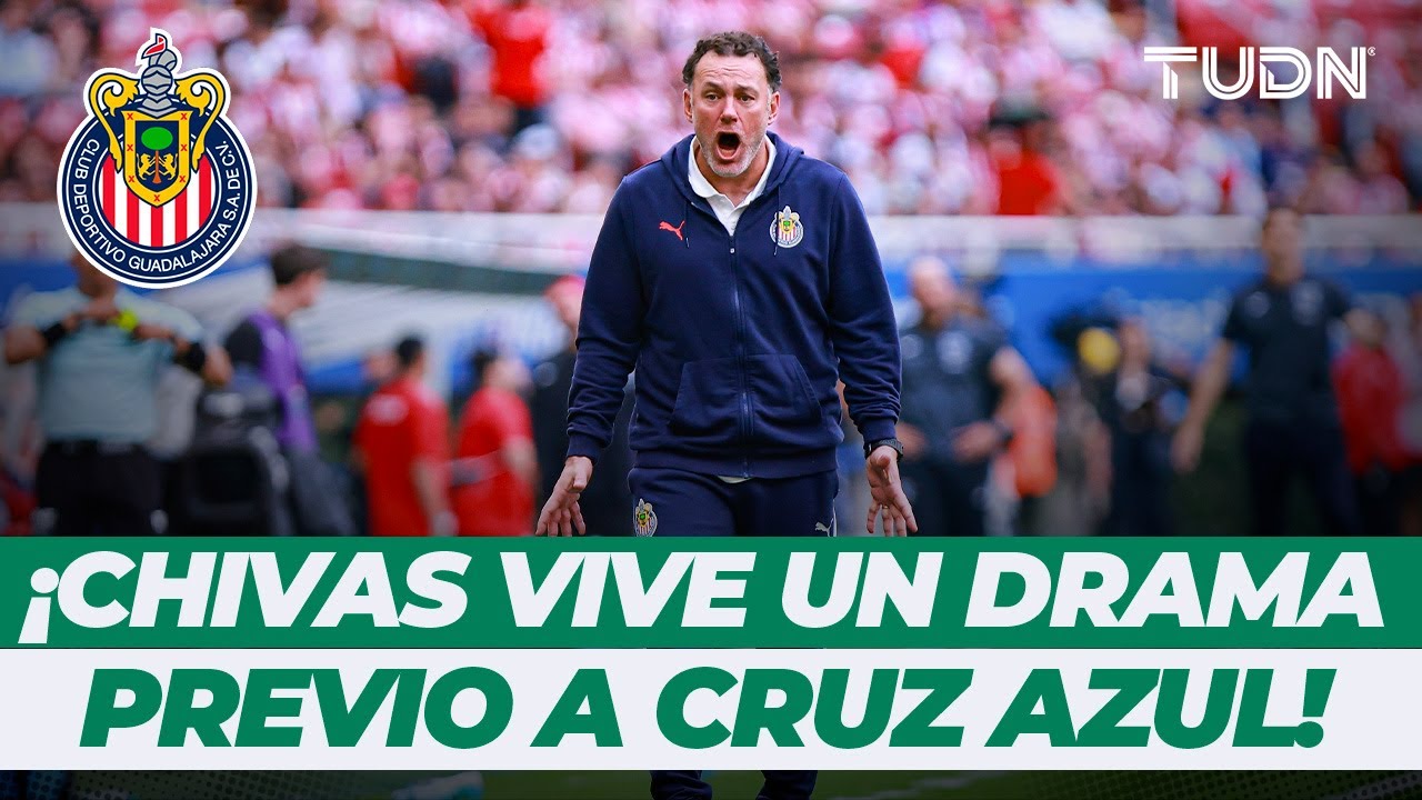 &iexcl;CHIVAS en apuros: siete bajas complican su visita a un CRUZ AZUL en gran momento! | TUDN