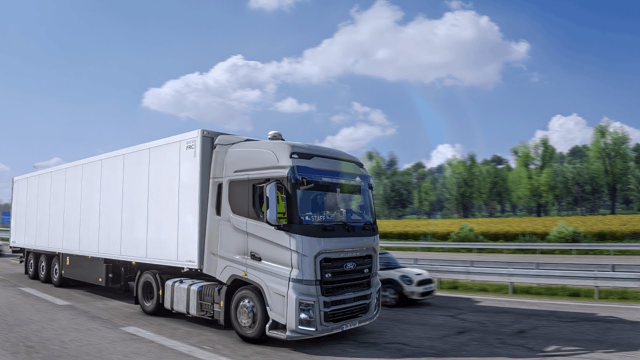 Peaceful Run: Poland to Germany 🇵🇱➡️🇩🇪 | Early Morning | Ford F-Max 500 | Promods 2.80 #ets2 1.57
