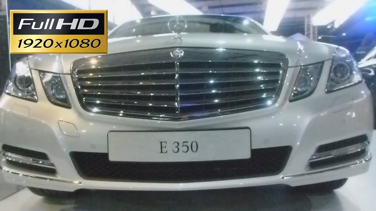 Mercedes Benz E 350 2013 Salón Automóvil FULL HD