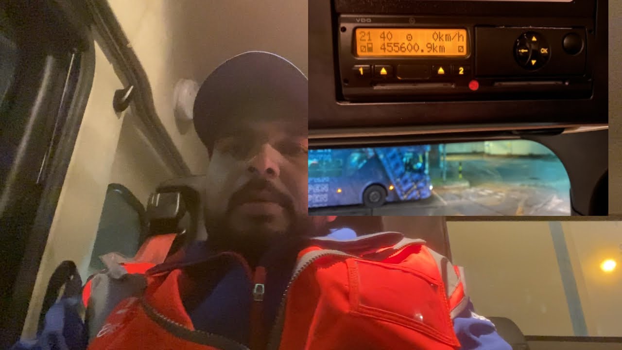 Uk truck diver information about techo machine in punjabi language