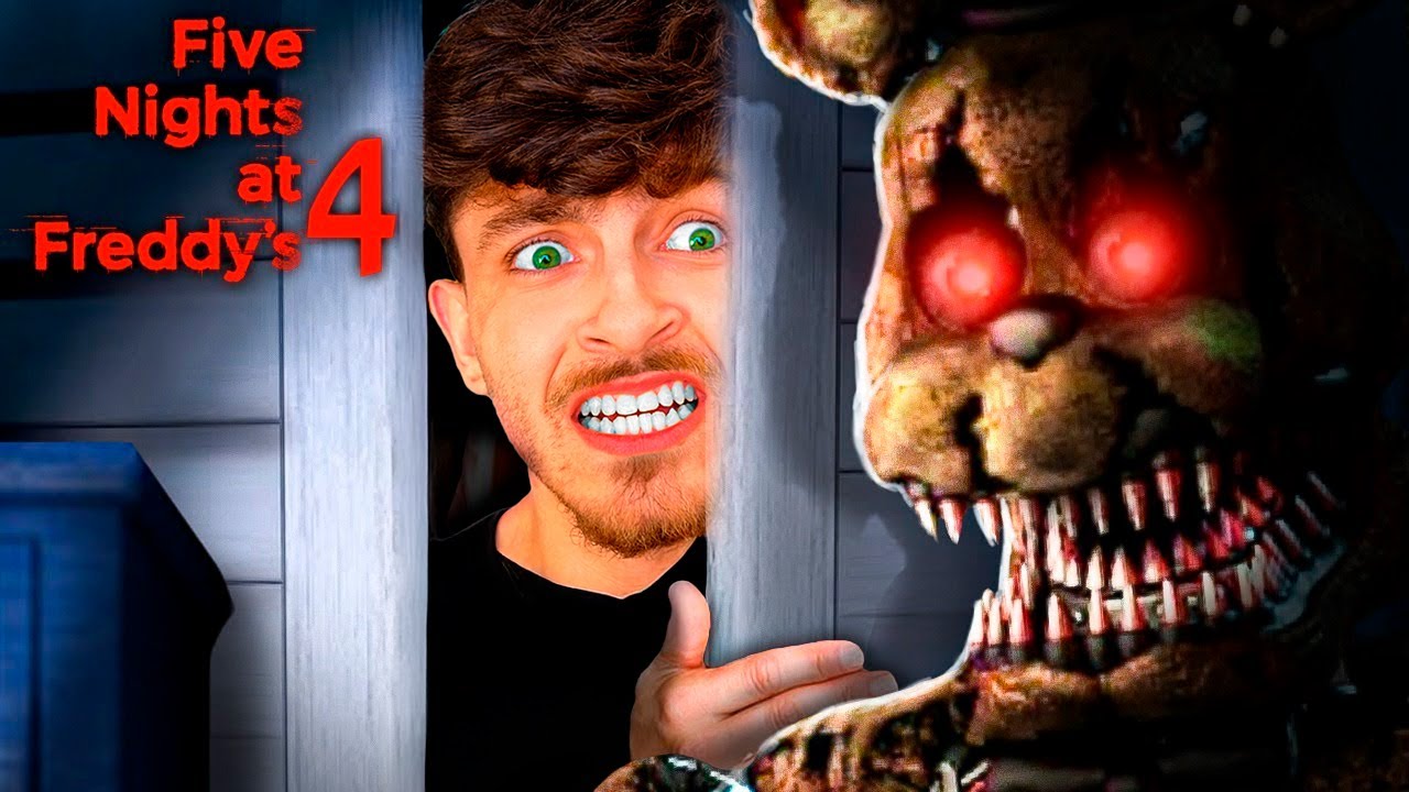 ESSE JOGO TRANSFORMA O SILÊNCIO EM PÂNICO 😱🔥| FNAF 4