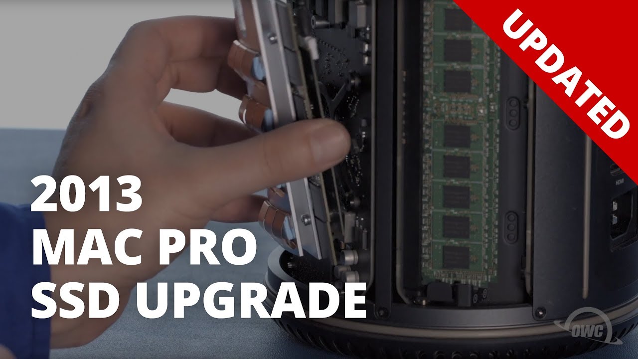 How to Upgrade the SSD in a 2013 Mac Pro - UPDATED