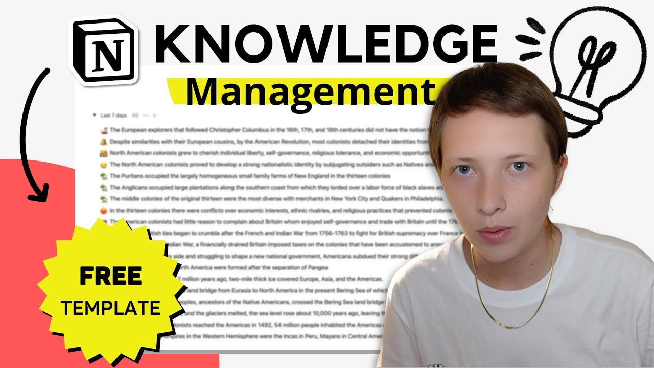 Notion for Knowledge Management: Ultimate Guide for Learners (Free Template)