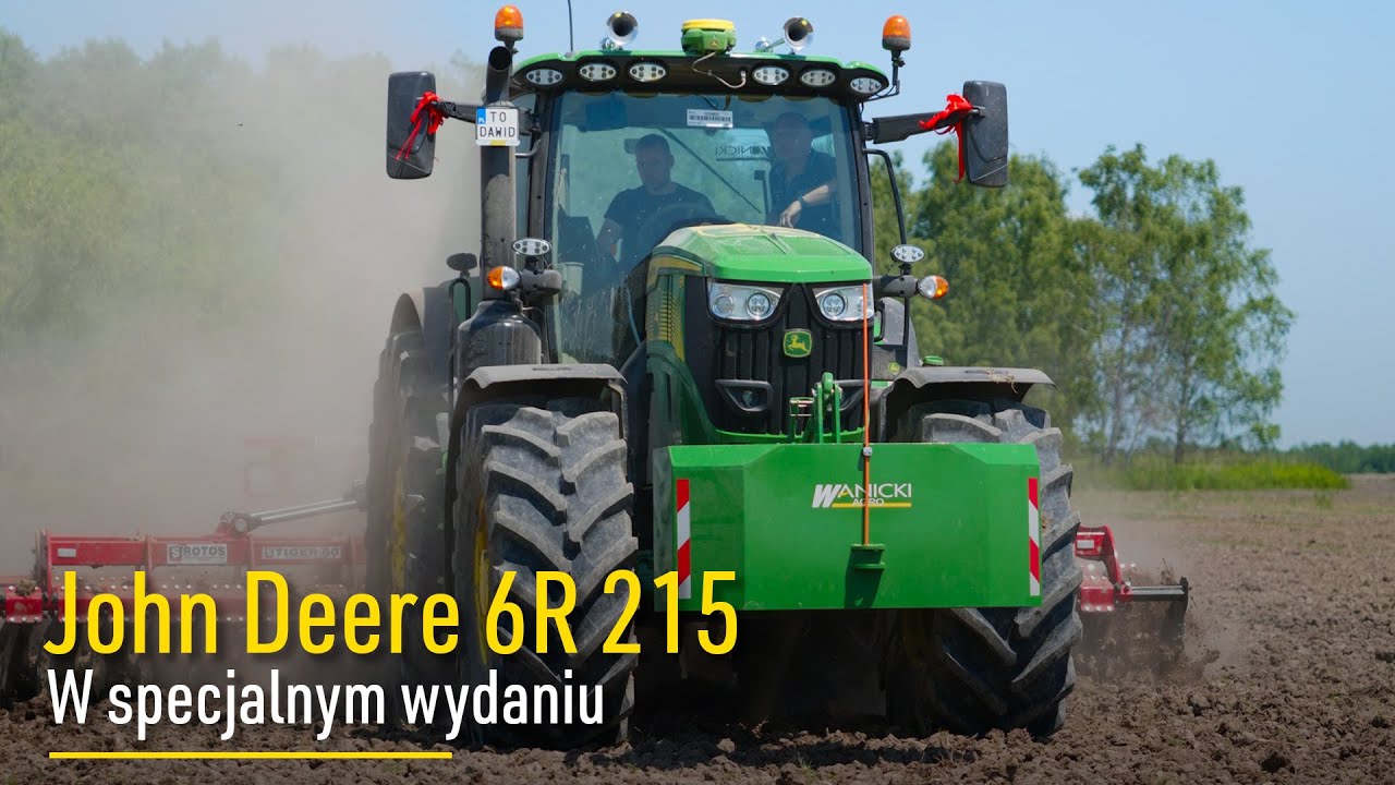 John Deere 6R 215 w innym wydaniu | Nasi klienci | Wanicki Agro