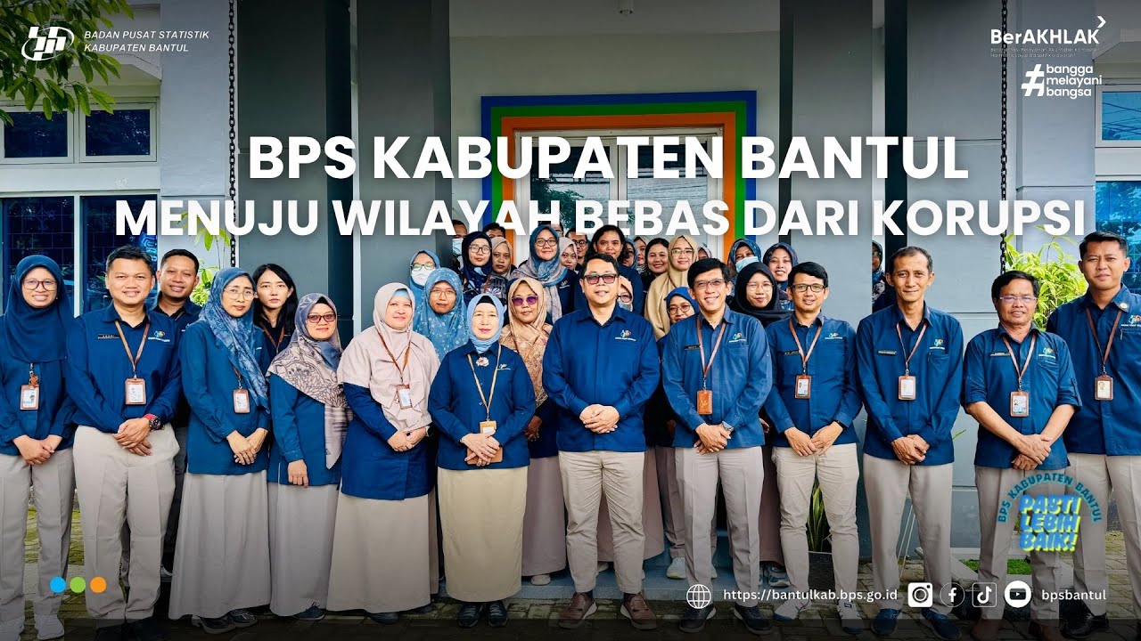 Pembangunan Zona Integritas BPS Kabupaten Bantul menuju WBK dan WBBM tahun 2025