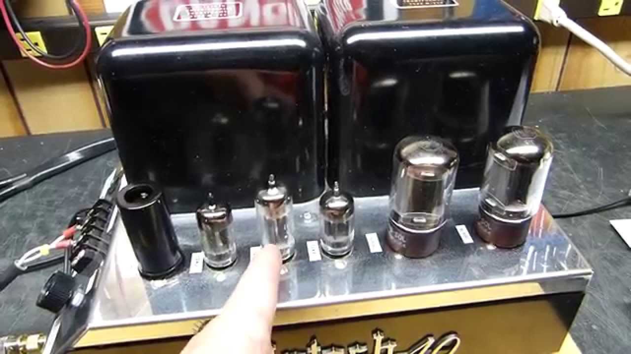 Comparing 12AX7 vs 12AT7 As The Driver In The McIntosh MC40