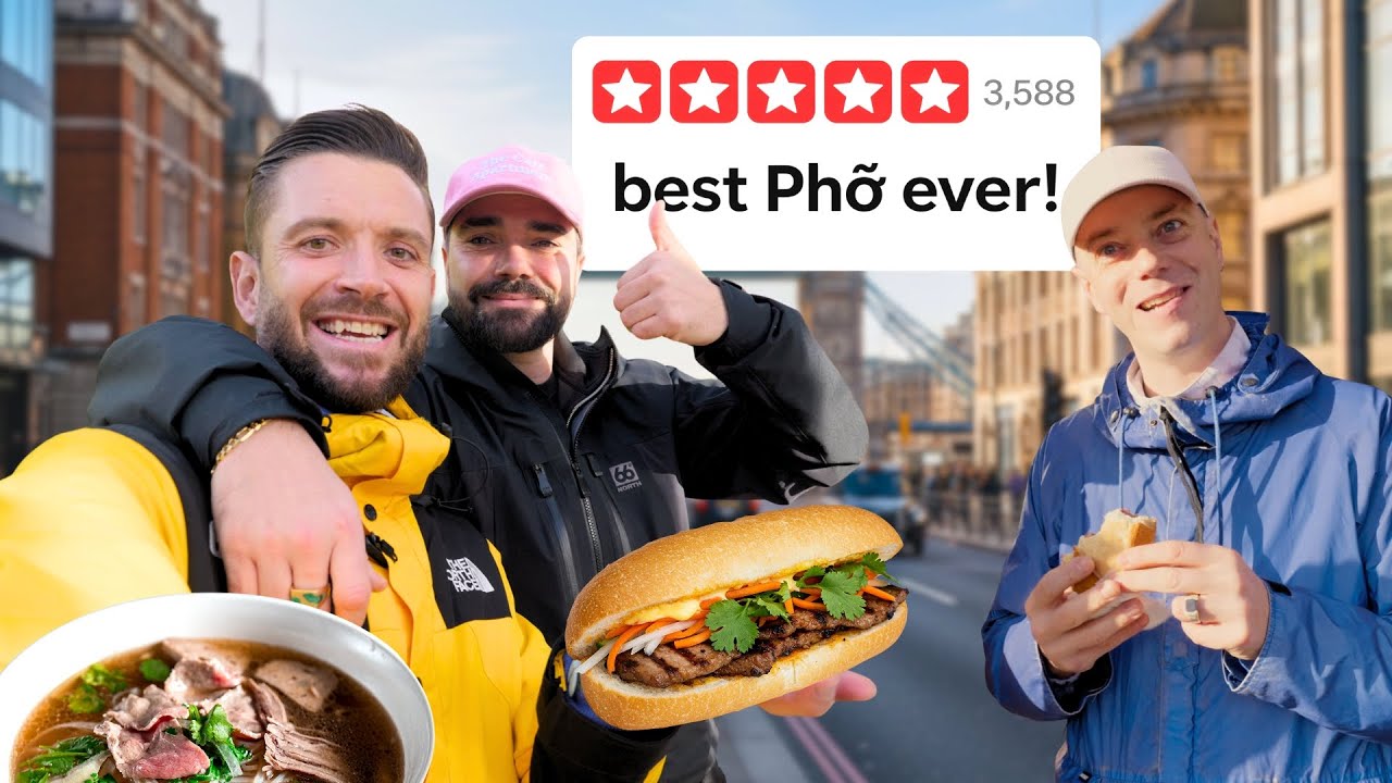 We Tried the Best Rated Vietnamese Food in London 🇬🇧🇻🇳 