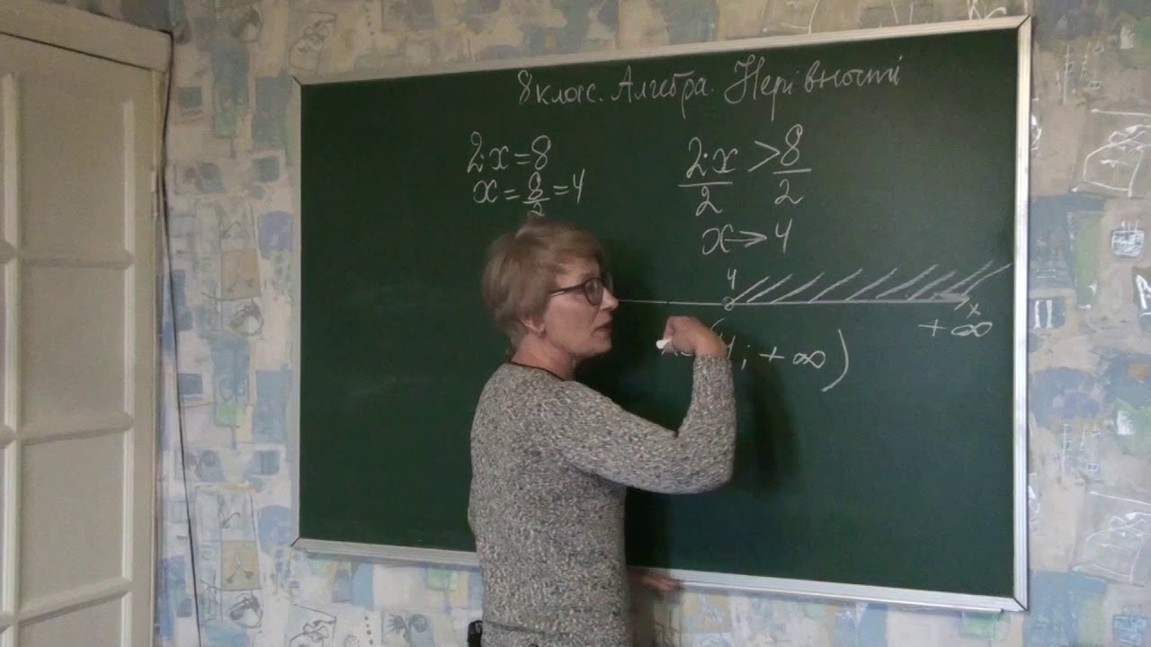 8 клас  Алгебра  Нерівності