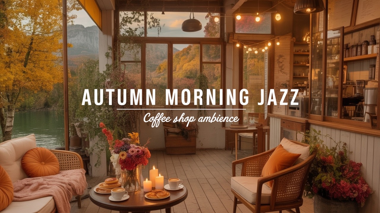 Soft Jazz Music for Stress Relief 🌸 Cozy Spring Coffee Shop Morning Vibes 41