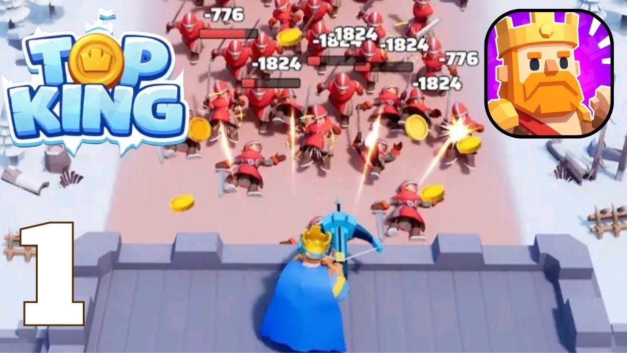 Top King Gameplay Walkthrough Part 1 (Android, ios)