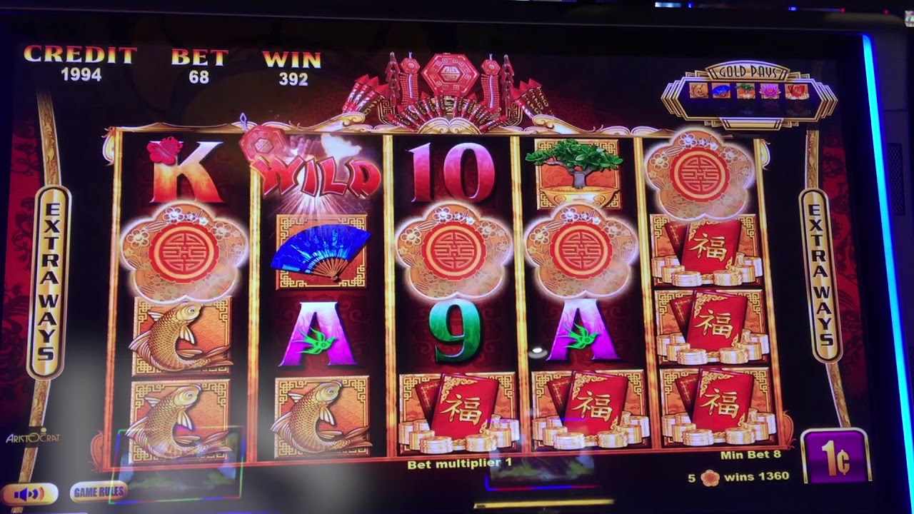 Golden Prosperity Slot Machine * 3 BONUS GAMES * Gambling in Vegas