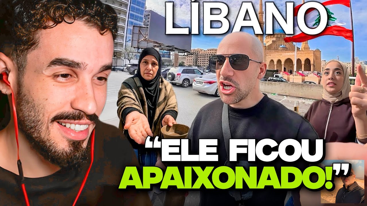 CHEGUEI NO LÍBANO NO PIOR MOMENTO! | REACT NÔMADE RAIZ