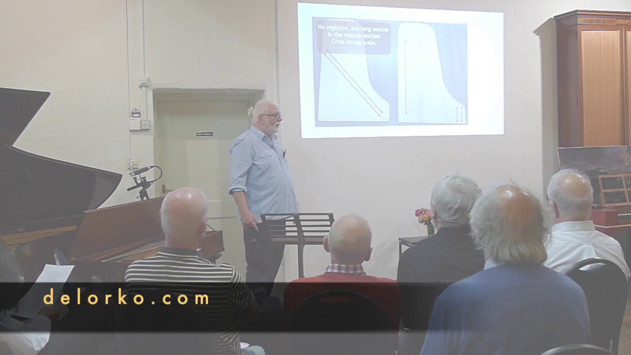 Geelvinck Fortepiano Symposium: Lecture on the Maene Straight Strung Grand