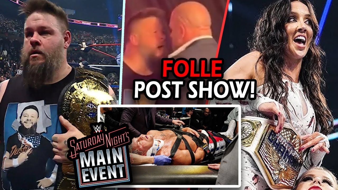 MiroTV: CODY RHODES ESCE IN BARELLA DA SATURDAY NIGHT MAIN EVENT! CHELSEA GREEN NUOVA U.S. CHAMPION!