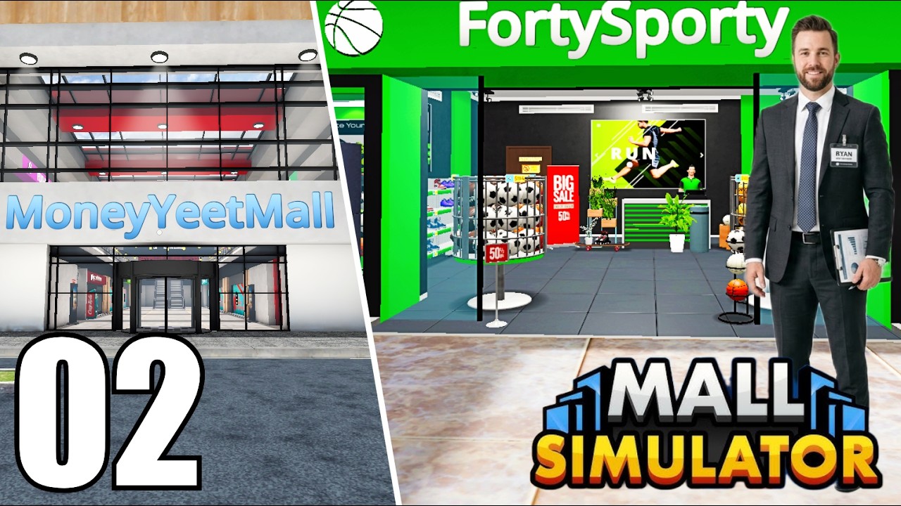 Mall Simulator - Part 2 - Opening a DANK Sports Store