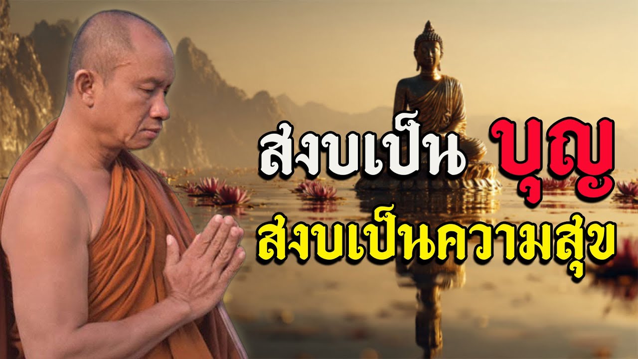 สงบเป็นบุญสงบเป็นความสุข #พุทธวจน #ธรรมะก่อนนอน #พระอาจารย์ ราวี จารุธัมโม