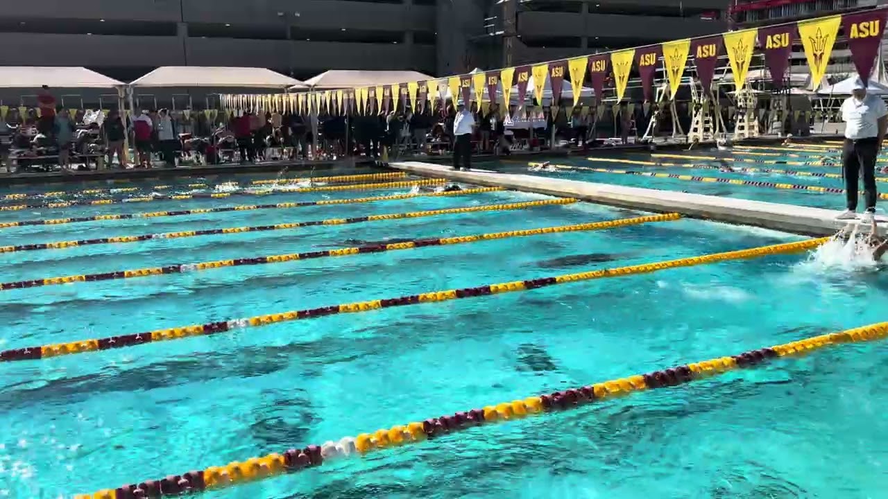 Women 200 Back B Final BIG 12 WEST CHAMPIONSHIPS JAN 17 2026