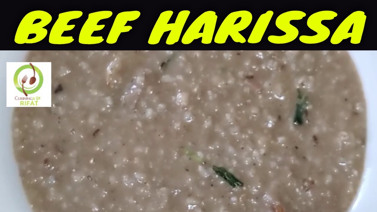 Beef Harissa recipe - Cuisining with Rifat