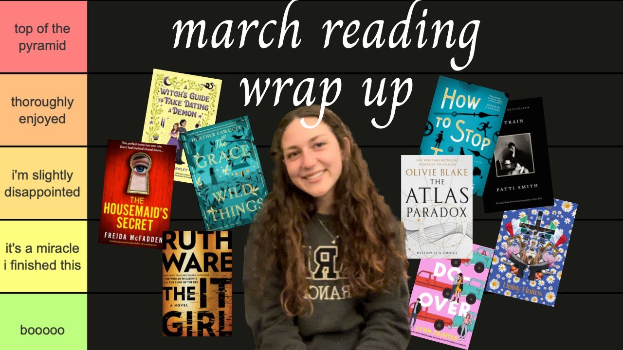 Tier Ranking My March Reads | March Reading Wrap Up!