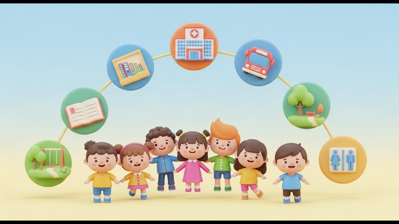los lugares públicos  | Canción infantil sobre normas y convivencia  |스페인어 공공장소 이용 예절 동요