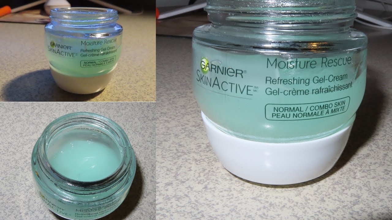 GARNIER SKINACTIVE MOISTURE RESCUE REFRESHING GEL CREAM REVIEW!