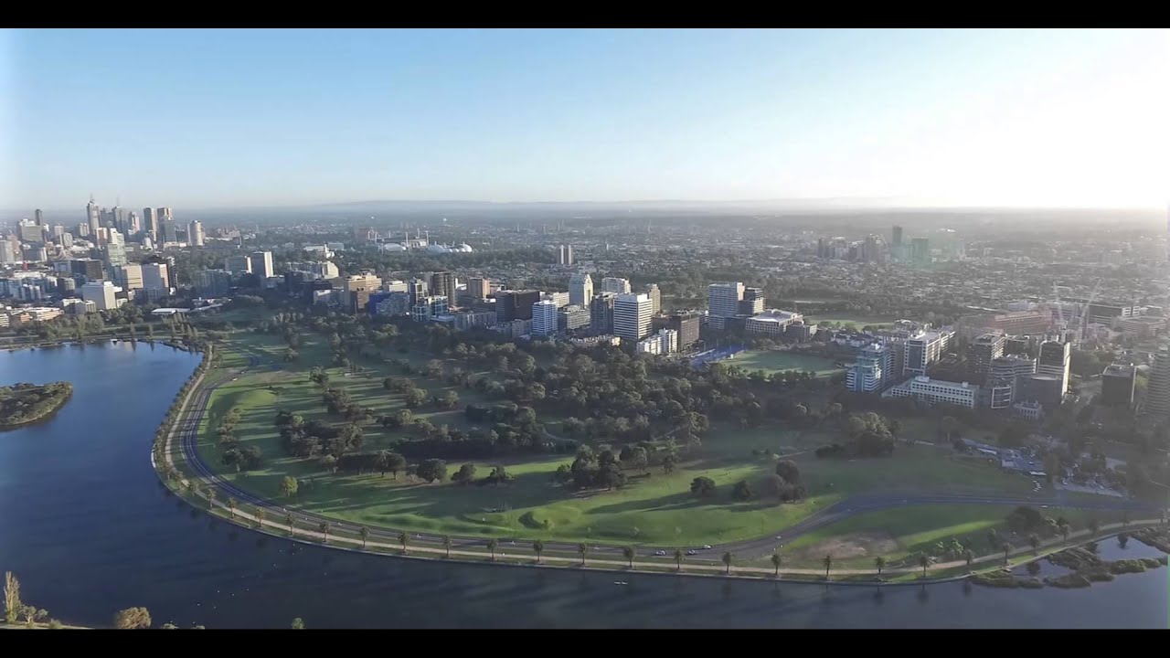 Australian Grand Prix Circuit - Aerial Flight HD
