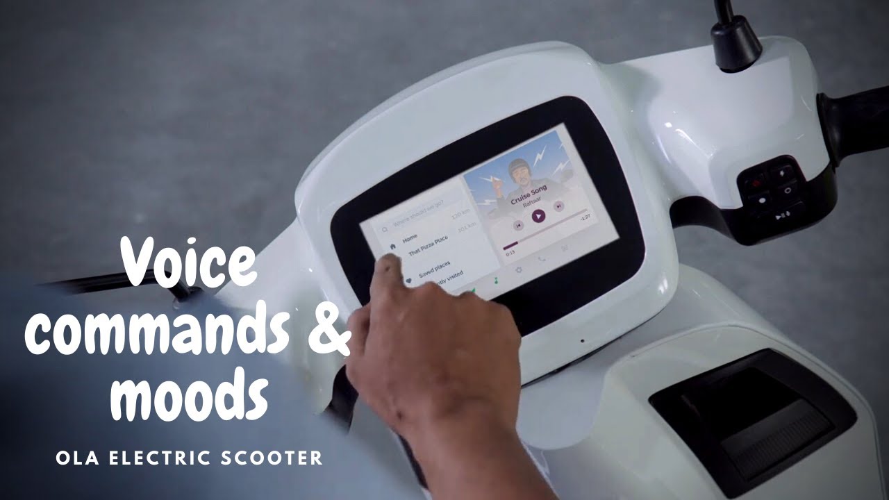 Moods & Voice Commands in Ola Electric Scooter S1 & S1 Pro | The Garage Official