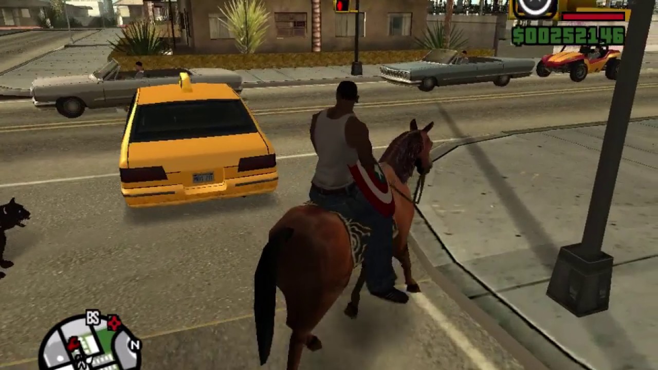 Horse Riding in GTA San Andreas