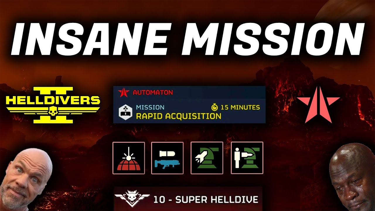 Helldivers 2 | The Most Insane Mission Ever (Max Difficulty)