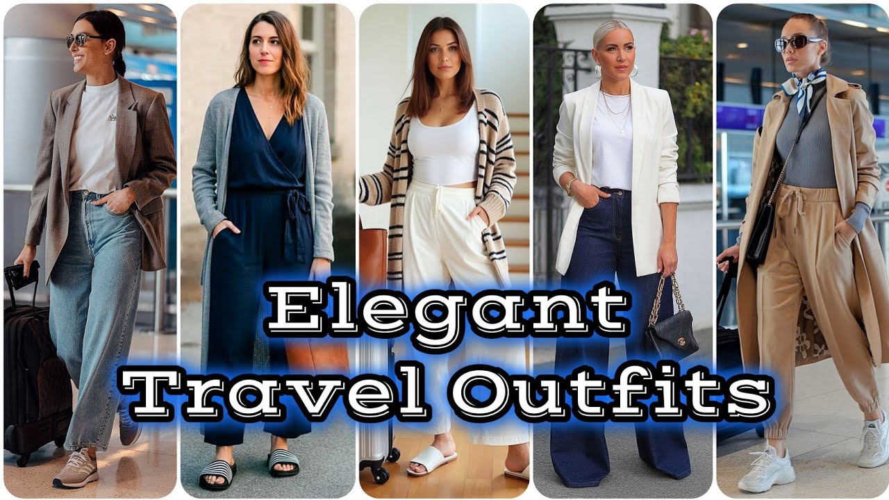 Airport Outfit Ideas ✈️| Look Stylish While Traveling (Outfit Tips) | Airport Outfits Women