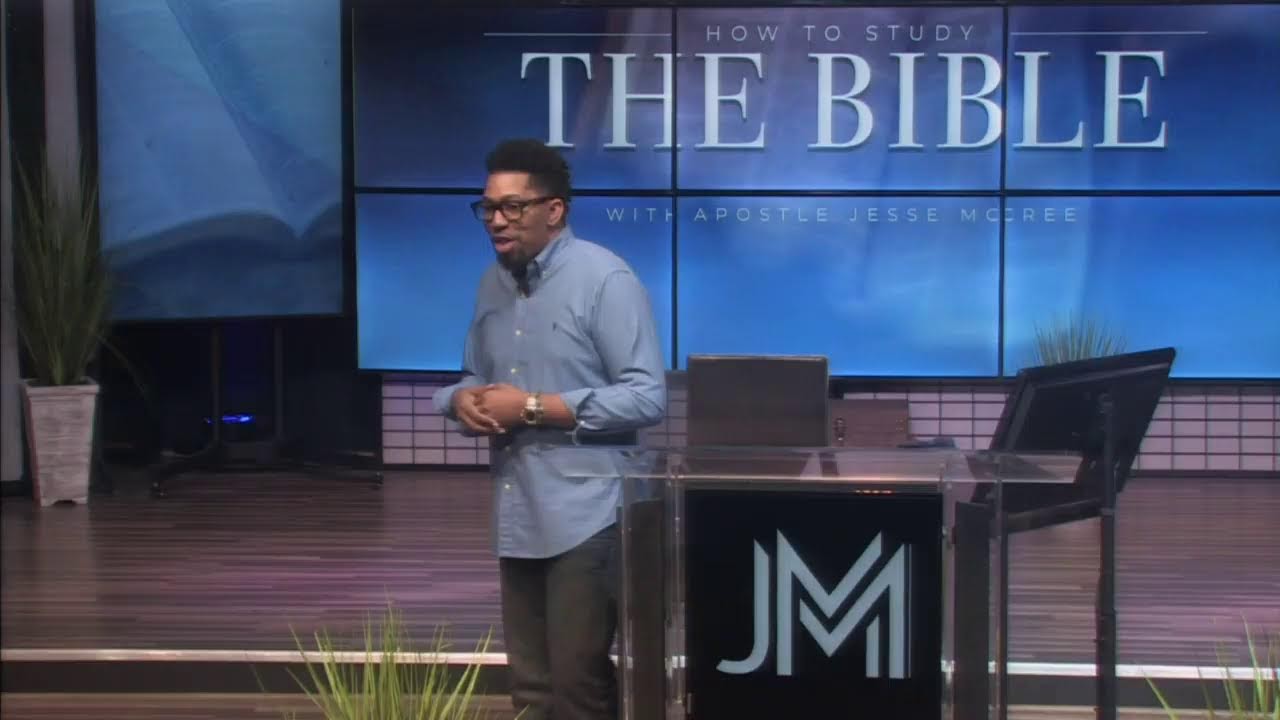 How to Study the Bible with Apostle Jesse McCree (08/22/23)