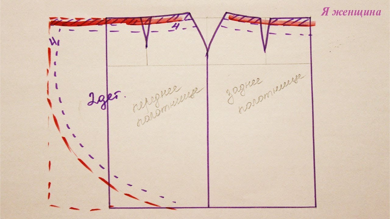 Моделирование юбки на запах по просьбе подписчиков