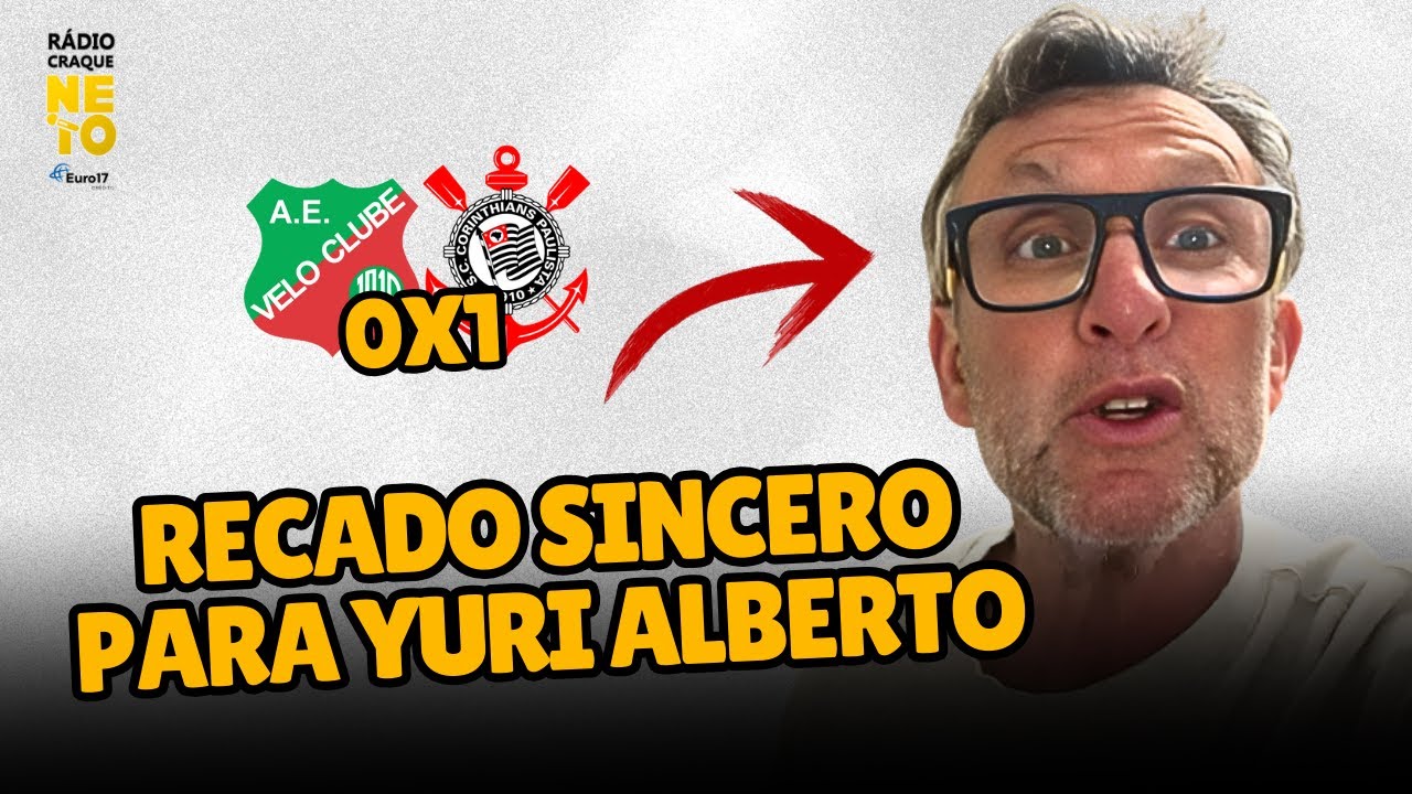 CRAQUE NETO COMEMORA VITÓRIA DO TIMÃO E MANDA RECADO INESPERADO PARA YURI ALBERTO!