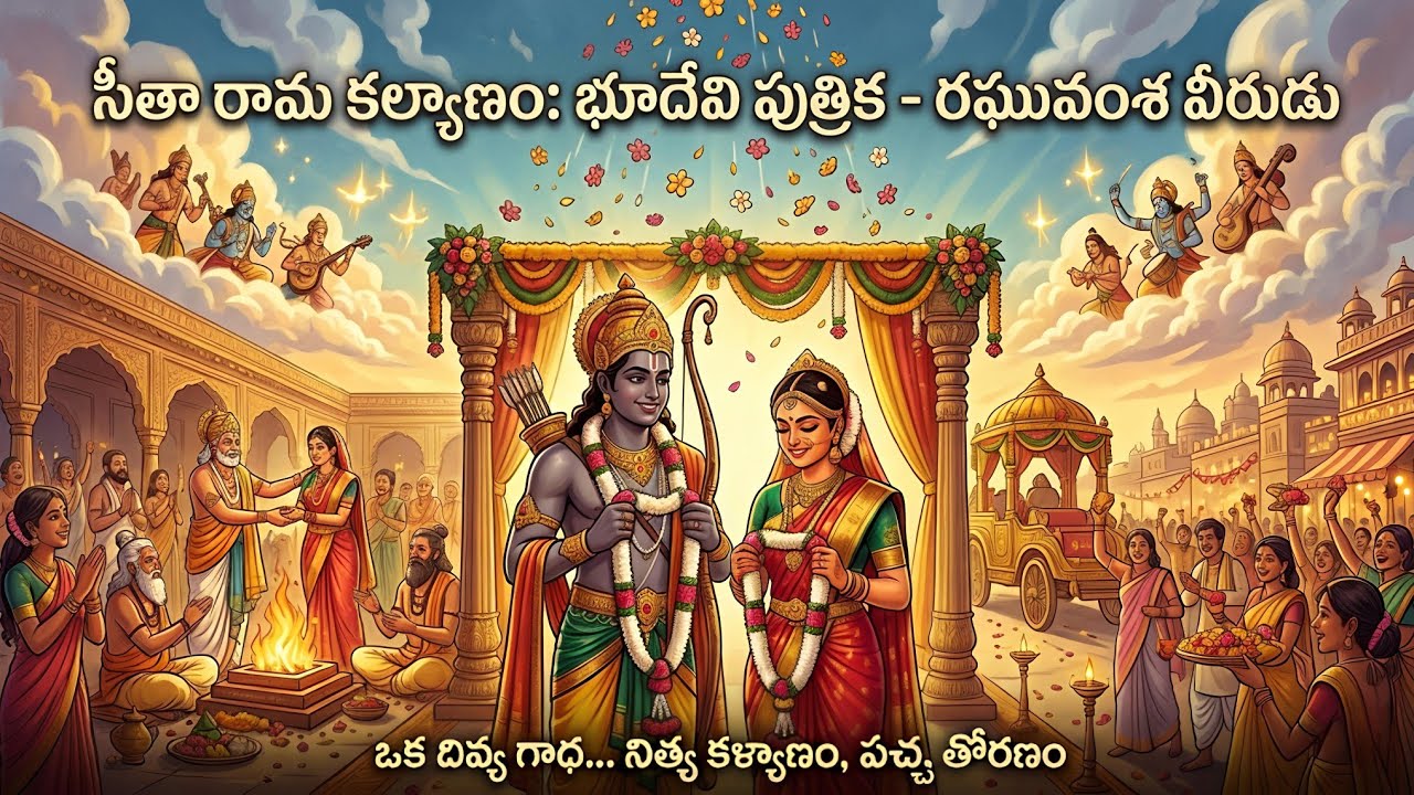 సీతారామ కళ్యాణం | Sita Rama Kalyanam Song | Ramayana Divine Marriage @TatvaSwaram 