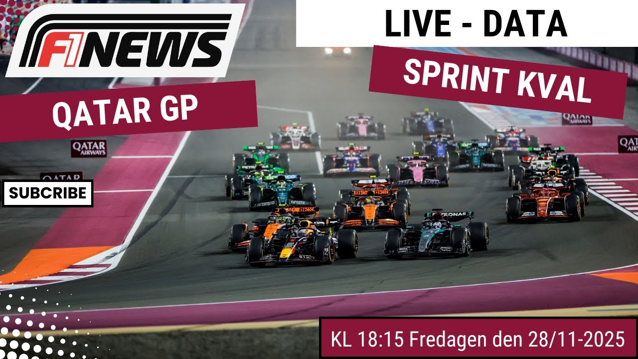 F1News LIVE - Sprint Kvalet!