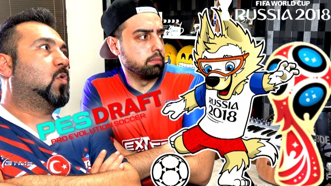 2018 RUSYA DÜNYA KUPASI CHALLENGE ! Sesegel PesDraft !