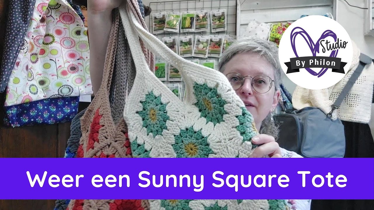 Ik krijg geen genoeg van de Sunny Square Tote | Wolwinkel By Philon Vlog 86
