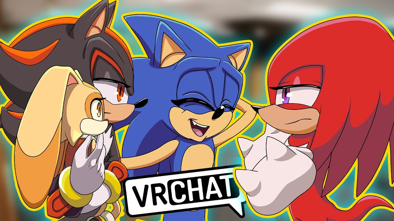 SONIC AND SHADOW GET REPORTED TO CHILD PROTECTION SERVICES IN VRCHAT FT KNUCKLES