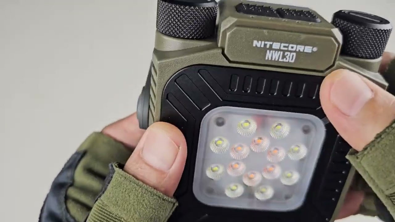 รีวิวไฟฉาย 3 in 1 Nitecore NWL30 ไฟกลางแจ้ง+พาวเวอร์แบงค์+ไล่ยุง