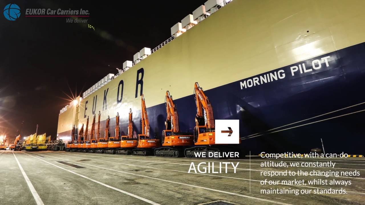 EUKOR Car Carriers with Narration [Official Video]