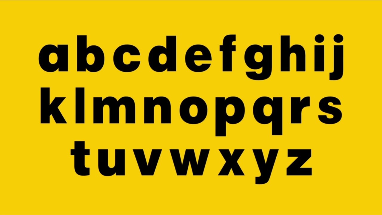 Jazzy Alphabet Rendition 2025