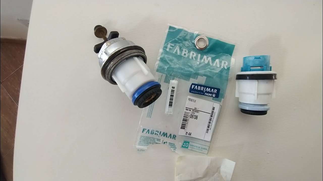 como trocar reparo de válvula fabrima!