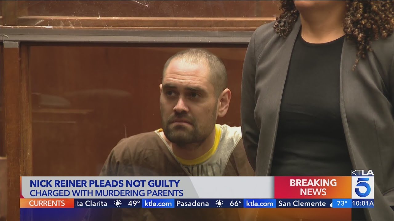 Nick Reiner pleads not guilty in L.A. slayings of parents Rob and Michele Reiner