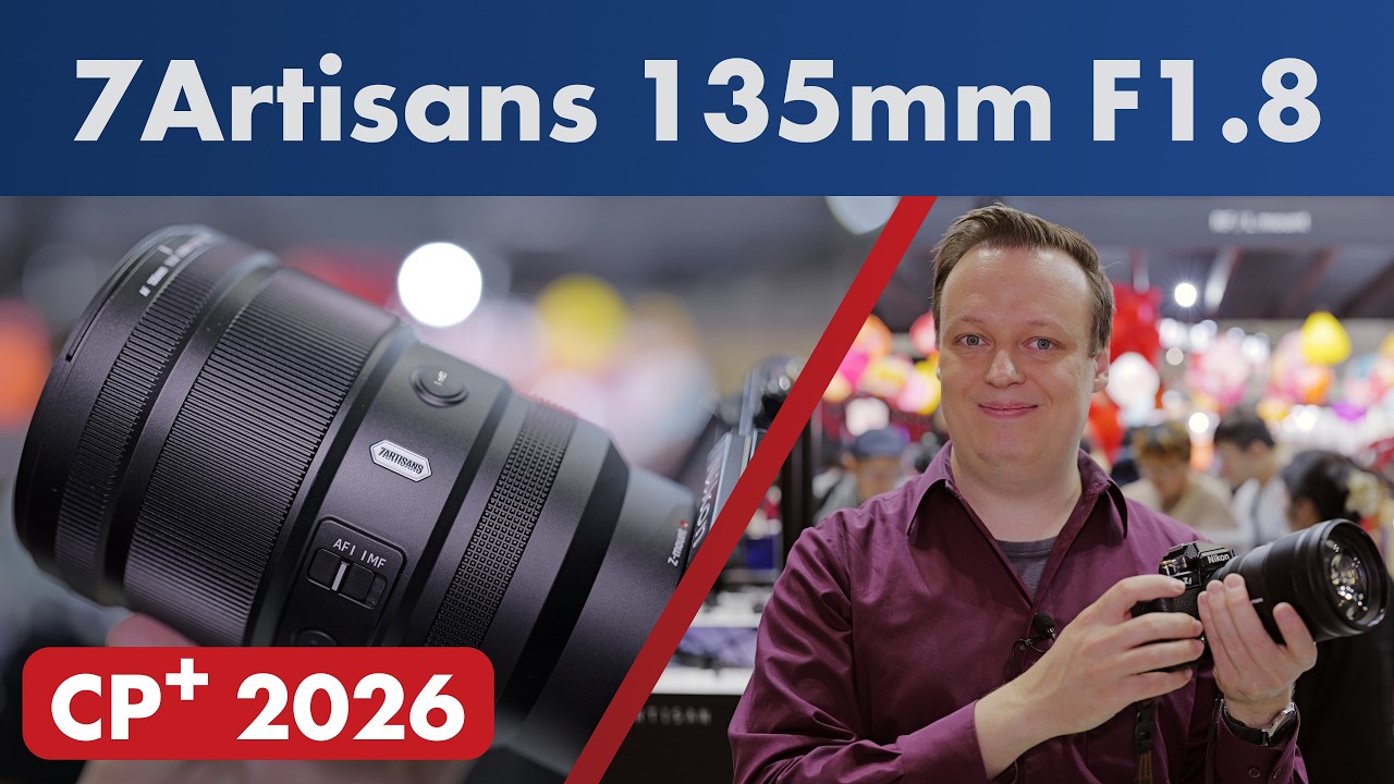 7Artisans 135mm F1.8 im Hands-On [CP+ 2026 | Deutsch]