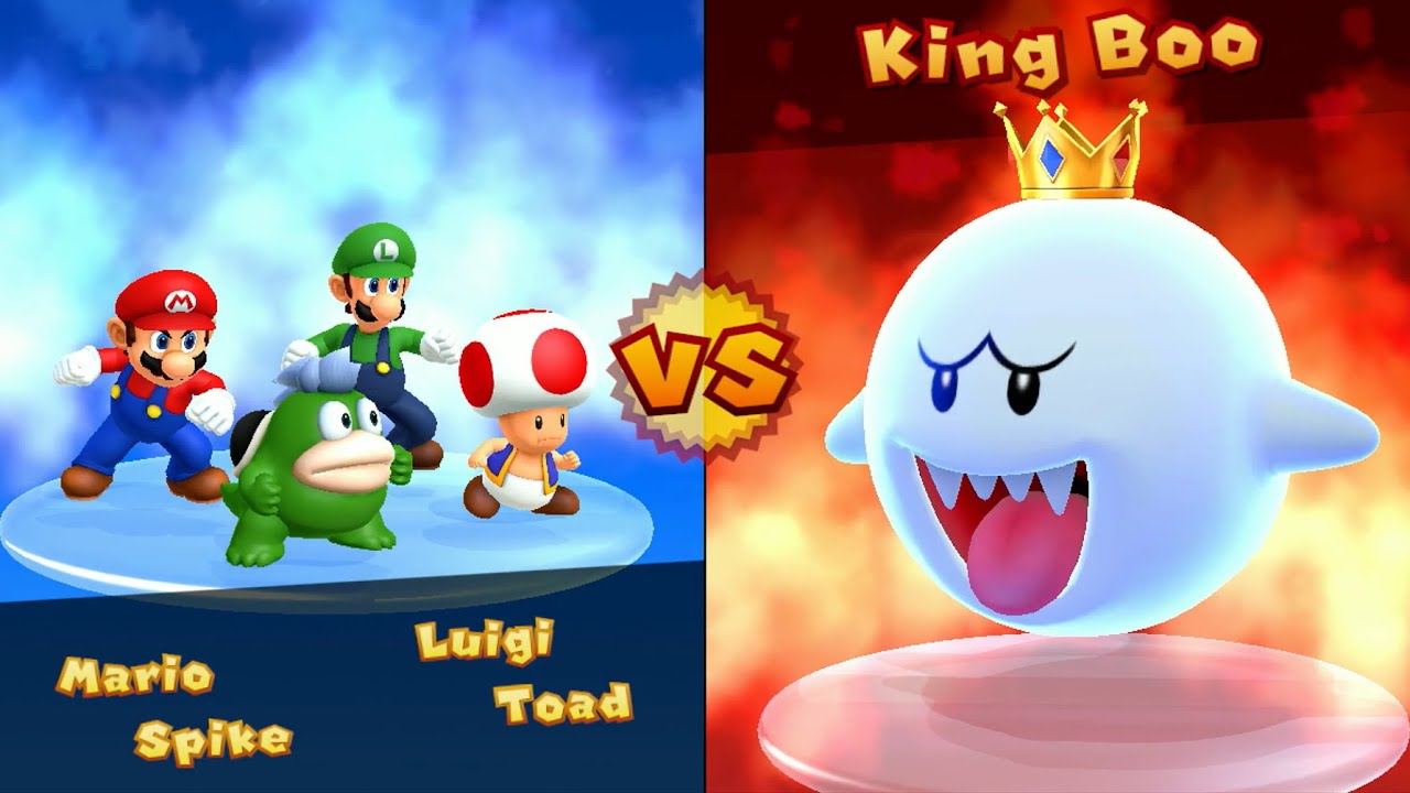 Mario Party 10 - Mario vs Luigi vs Toad vs Spike - Airship Central