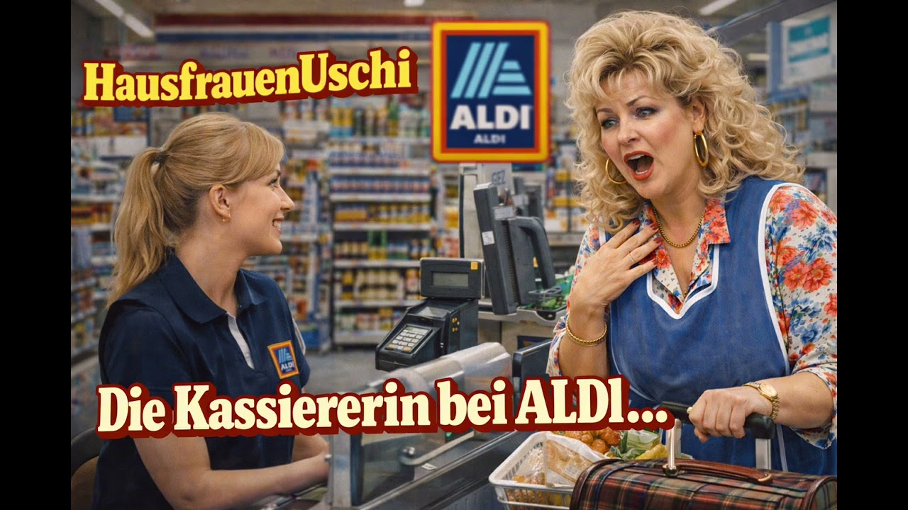 Die Kassiererin bei ALDI…