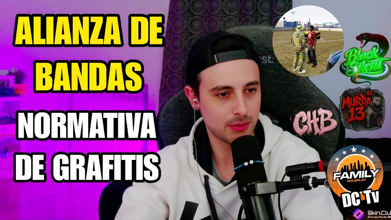 TRAIN ALIANZA de BANDAS CAMBIOS, NORMATIVA de GRAFITIS, GRAFITI en ZONA ACCESIBLE, FAMILY RP 