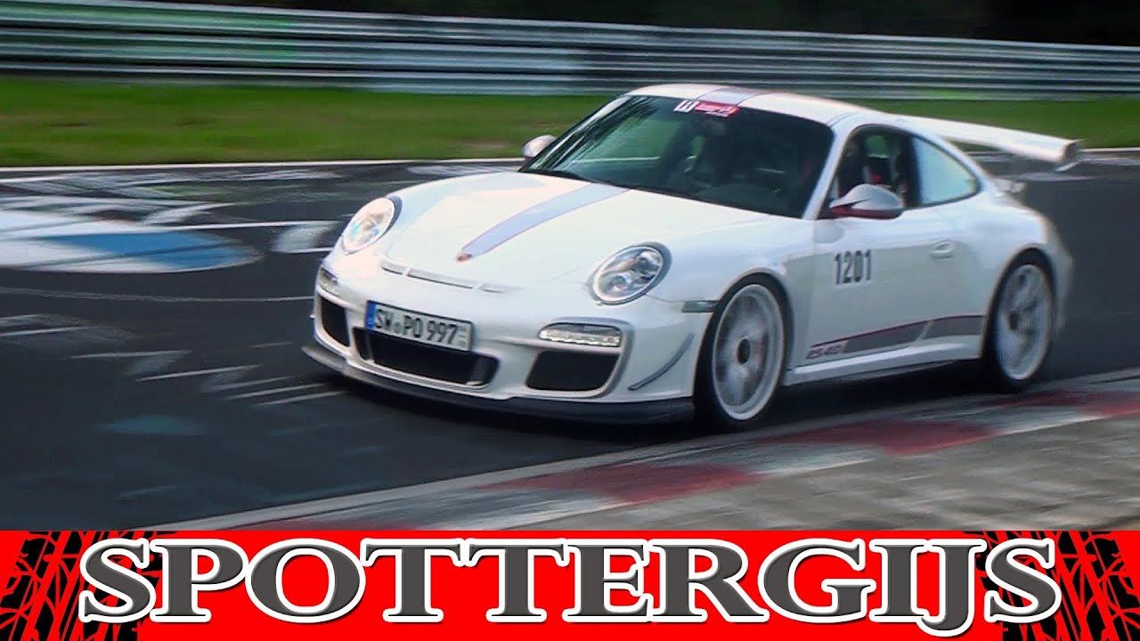3x Porsche 997 GT3 RS 4.0 sound!! Racing the Nordschleife!